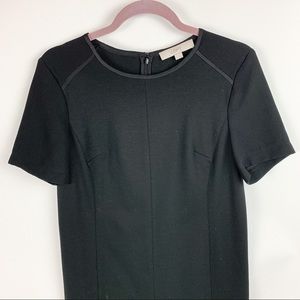 Ann Taylor LOFT Short Sleeve Black Dress, Size 6